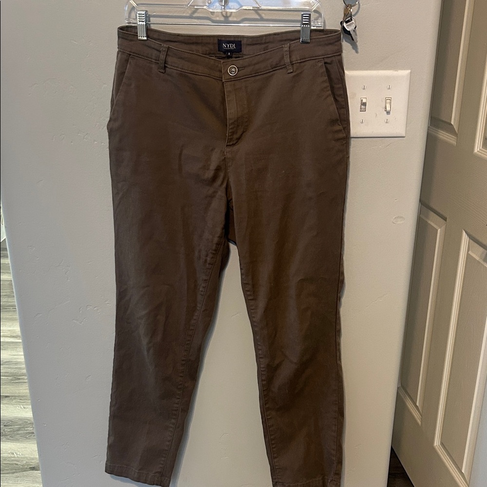 NYDJ Women’s Tan Chinos
